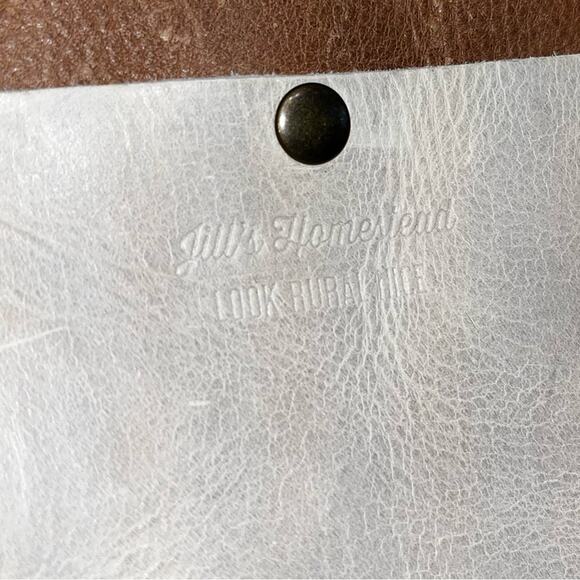 Jill's Homestead The Tote Bag Rose Gold Tassel Genuine  Leather Look Rural Nice - Picture 3 of 15